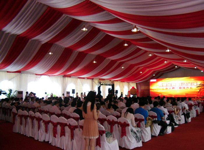 大型會展篷房應該怎么布置？