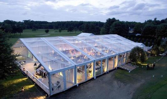 透明篷房的造型和材質怎么選擇？